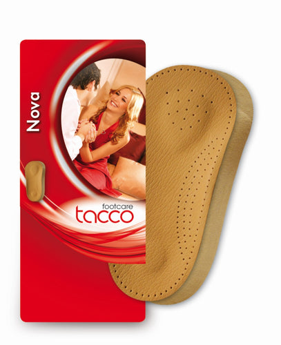 Tacco 676 Nova 3/4 Leather Arch Support w/ Metatarsal Pad Insoles